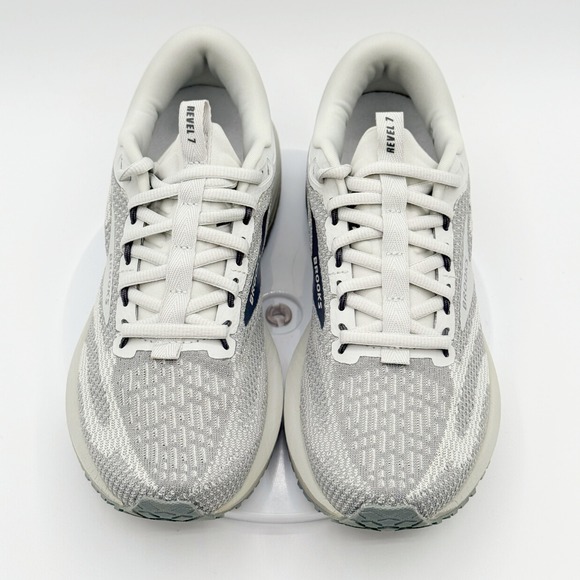 Brooks Revel 7 Shoes Size 7 Womens Oyster Mushroom / Primer Gray 120424-1B-036 - Picture 6 of 9
